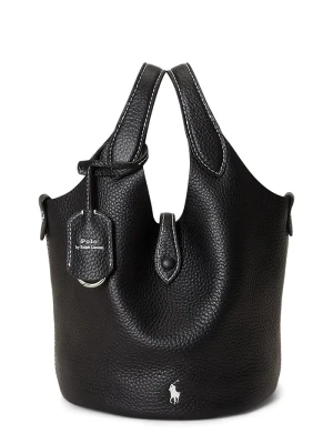 Polo Ralph Lauren torebka crossbody damska skórzana czarny