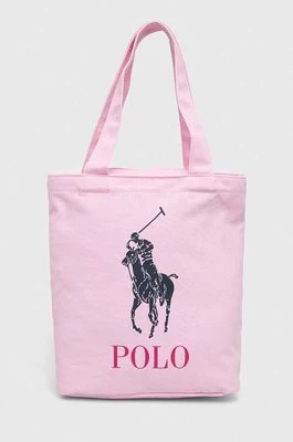 Polo Ralph Lauren torebka dziecięca kolor różowy
