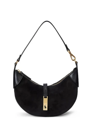 Polo Ralph Lauren torebka hobo damska skórzana