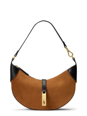 Polo Ralph Lauren torebka hobo damska skórzana