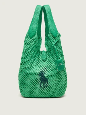 POLO RALPH LAUREN Torebka na ramię Play Big Pony | z dodatkiem skóry