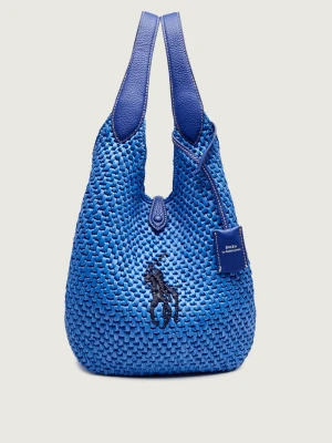 POLO RALPH LAUREN Torebka na ramię Play Big Pony | z dodatkiem skóry