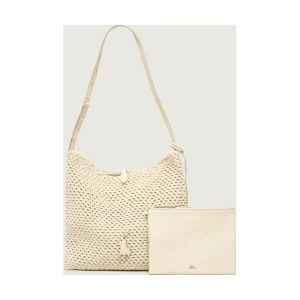 POLO RALPH LAUREN Torebka na ramię + saszetka Play Cord | z dodatkiem skóry