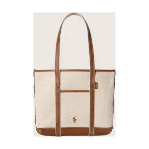 POLO RALPH LAUREN Torebka na ramię | z dodatkiem skóry