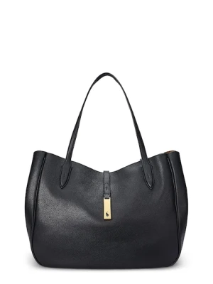Polo Ralph Lauren torebka shopper damska skórzana