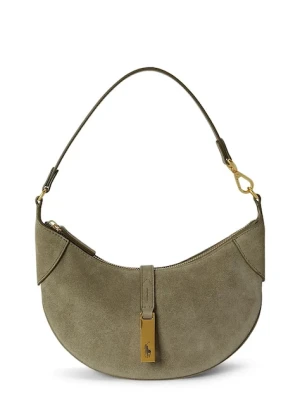 Polo Ralph Lauren torebka shopper damska zamszowa