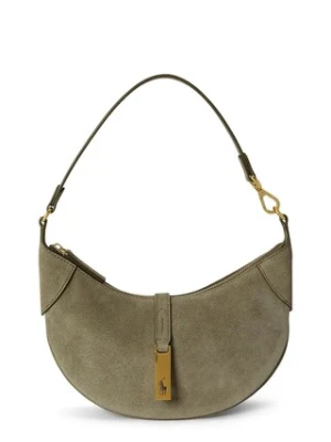 Polo Ralph Lauren torebka shopper damska zamszowa