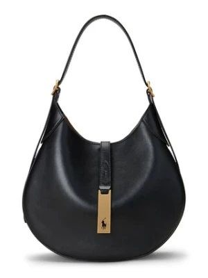 Polo Ralph Lauren torebka hobo damska skórzana