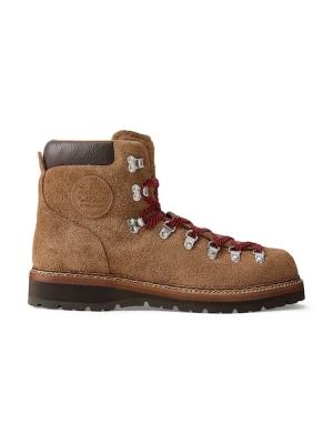 Polo Ralph Lauren trapery zamszowe Polo Alpine Boots męskie kolor brązowy 812974118001