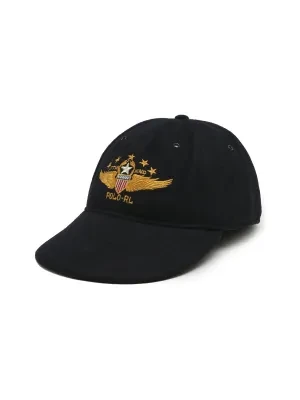 POLO RALPH LAUREN Wełniana bejsbolówka
