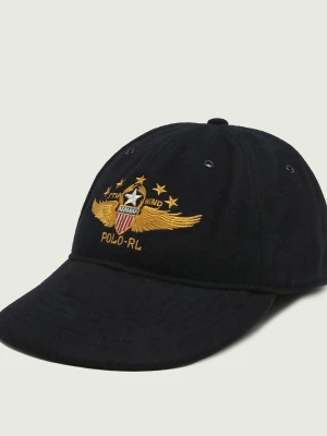 POLO RALPH LAUREN Wełniana bejsbolówka