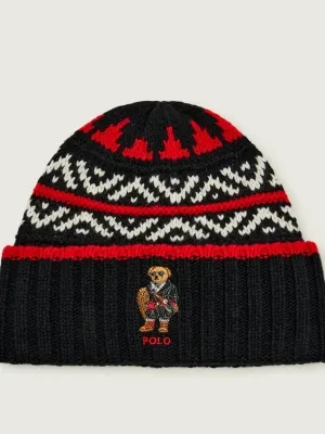 POLO RALPH LAUREN Wełniana czapka