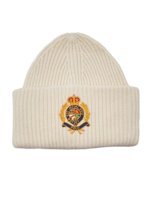 POLO RALPH LAUREN Wełniana czapka CREST