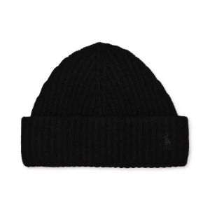 POLO RALPH LAUREN Wełniana czapka LUX RIB