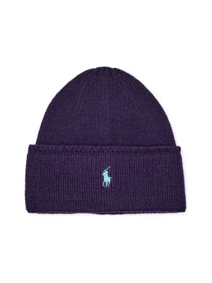 POLO RALPH LAUREN Wełniana czapka PONY