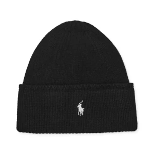 POLO RALPH LAUREN Wełniana czapka PONY