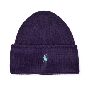 POLO RALPH LAUREN Wełniana czapka PONY