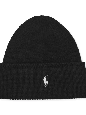 POLO RALPH LAUREN Wełniana czapka PONY