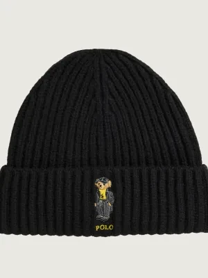 POLO RALPH LAUREN Wełniana czapka SPORT BR