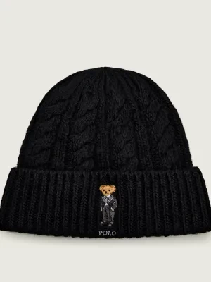 POLO RALPH LAUREN Wełniana czapka | z dodatkiem lnu
