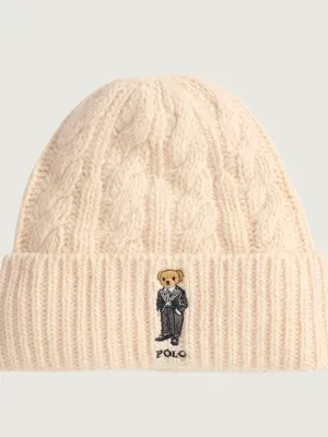 POLO RALPH LAUREN Wełniana czapka | z dodatkiem lnu