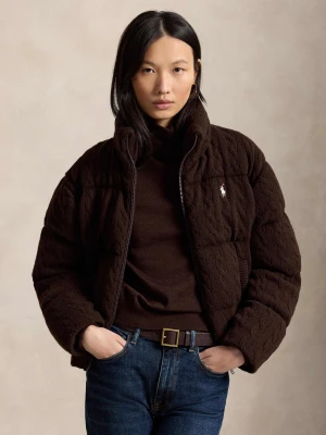 POLO RALPH LAUREN Wełniana kurtka | Regular Fit | z dodatkiem kaszmiru brązowy