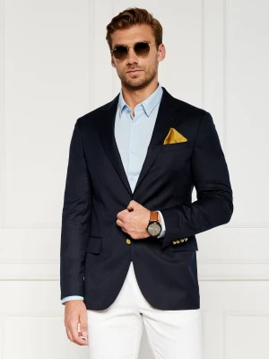 POLO RALPH LAUREN Wełniana marynarka | Regular Fit granatowy