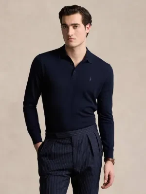 POLO RALPH LAUREN Wełniane polo