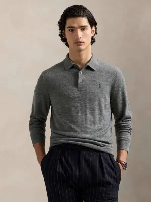 POLO RALPH LAUREN Wełniane polo | Regular Fit