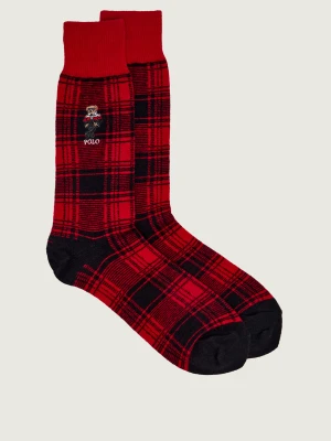 POLO RALPH LAUREN Wełniane skarpety czerwony