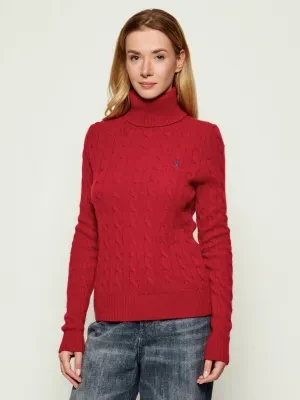 POLO RALPH LAUREN Wełniany golf | Regular Fit | z dodatkiem kaszmiru