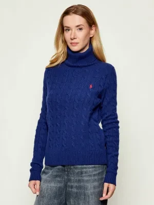 POLO RALPH LAUREN Wełniany golf | Regular Fit | z dodatkiem kaszmiru