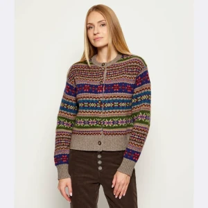 POLO RALPH LAUREN Wełniany kardigan Fair Isle | Relaxed fit