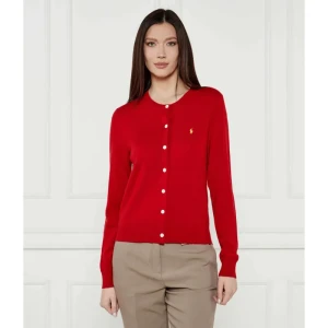 POLO RALPH LAUREN Wełniany kardigan LUNAR | Regular Fit