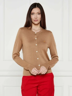 POLO RALPH LAUREN Wełniany kardigan LUNAR | Regular Fit