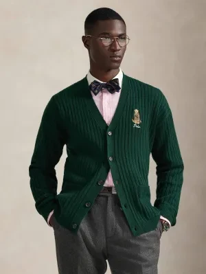 POLO RALPH LAUREN Wełniany kardigan | Relaxed fit