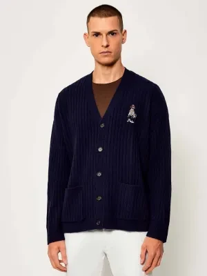 POLO RALPH LAUREN Wełniany kardigan | Relaxed fit