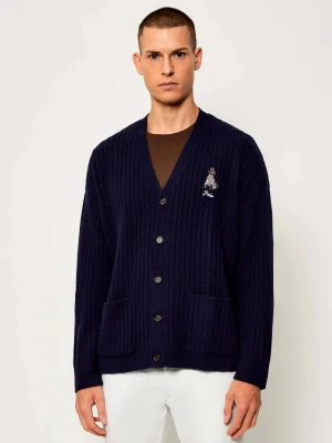 POLO RALPH LAUREN Wełniany kardigan | Relaxed fit