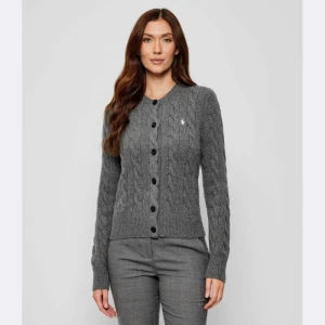 POLO RALPH LAUREN Wełniany kardigan | Slim Fit | z dodatkiem kaszmiru