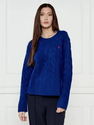 POLO RALPH LAUREN Wełniany sweter | Classic fit | z dodatkiem kaszmiru