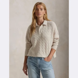 POLO RALPH LAUREN Wełniany sweter | Cropped Fit | z dodatkiem kaszmiru