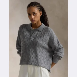 POLO RALPH LAUREN Wełniany sweter | Cropped Fit | z dodatkiem kaszmiru