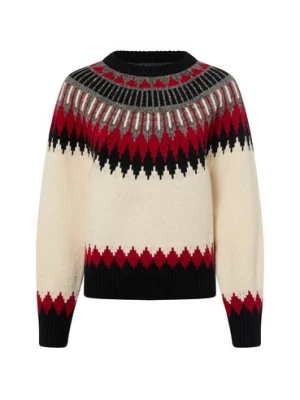 Polo Ralph Lauren Wełniany sweter damski z zawartością kaszmiru Kobiety Wełna beżowy|wielokolorowy,