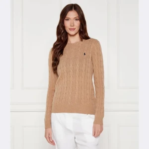 POLO RALPH LAUREN Wełniany sweter JULIANNA | Regular Fit | z dodatkiem kaszmiru