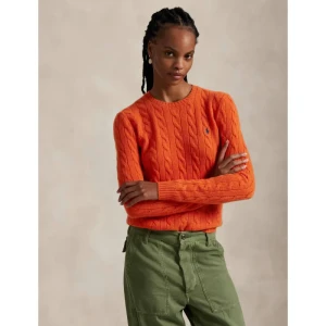 POLO RALPH LAUREN Wełniany sweter JULIANNA | Regular Fit | z dodatkiem kaszmiru