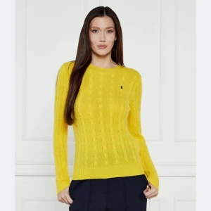 POLO RALPH LAUREN Wełniany sweter JULIANNA | Slim Fit | z dodatkiem kaszmiru