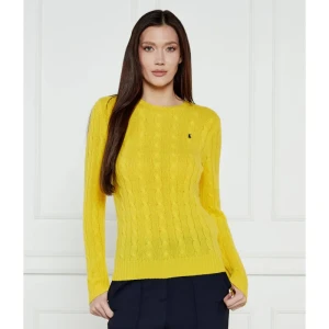 POLO RALPH LAUREN Wełniany sweter JULIANNA | Slim Fit | z dodatkiem kaszmiru