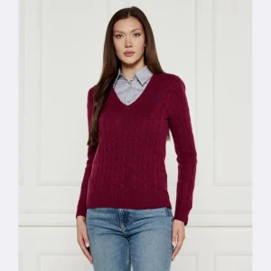 POLO RALPH LAUREN Wełniany sweter KIMBERLY | Regular Fit | z dodatkiem kaszmiru