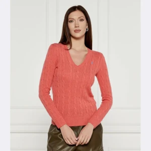 POLO RALPH LAUREN Wełniany sweter KIMBERLY | Regular Fit | z dodatkiem kaszmiru