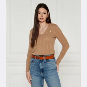 POLO RALPH LAUREN Wełniany sweter KIMBERLY | Regular Fit | z dodatkiem kaszmiru